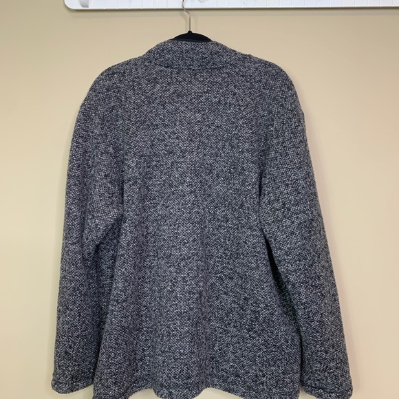 Orvis Brighton 1/4 Zip Sherpa Lined Gray Pullover - Picture 5 of 8